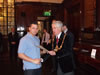 2008: Deacon Convenor Ian Dunsmore presenting Hammermen Prizes